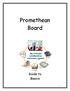 Promethean Board. Guide to Basics