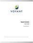 Voyant Connect. User Guide. Document Version 1