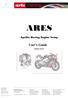 ARES. User s Guide. Aprilia Racing Engine Setup. English version