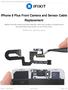 iphone 8 Plus Front Camera and Sensor Cable Replacement