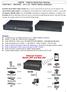 HDMI Matrix Switcher Series ITEM NO.: HS10MD 10 x 10 HDMI Matrix Switcher