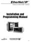 EtherNet/IP. Interface for 520 and 920i Indicators. Installation and Programming Manual
