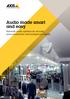 Audio made smart and easy. Network audio systems for security, announcements and background music