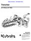 Trencher AP-TR48 & AP-TR PK Parts Manual. Copyright 2019 Printed 04/22/19