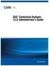 SAS Contextual Analysis 13.2: Administrator s Guide