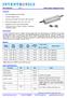Max. Output Power. Typical Efficiency (1) 12 Vdc 249~ 528 Vac 0~10 A 120 W 91.5% ESV-150S012ST
